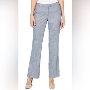 🔥 Calvin Klein Women’s Mid Rise Modern Fit Straight Leg Pants Navy 🔥